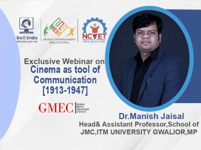 Webinar on Cinema as tool of communication (1913-1947)